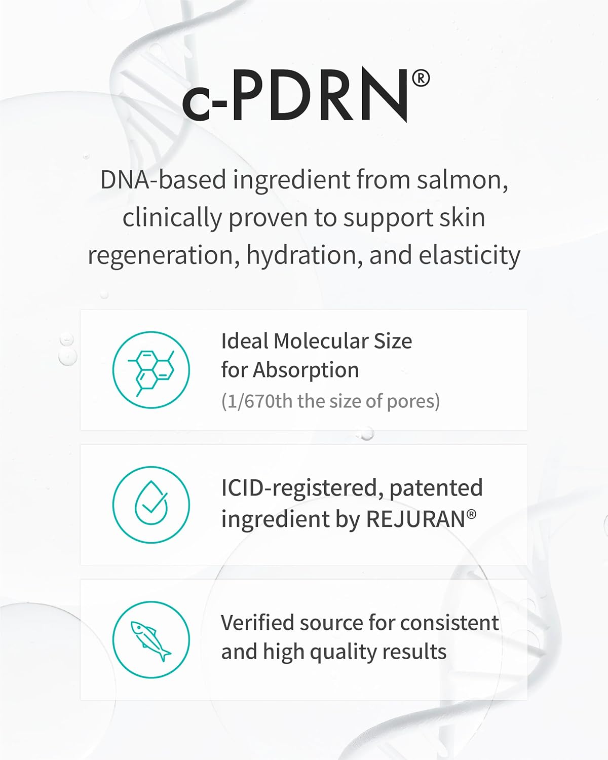 REJURAN Skin Protection Mask – c-PDRN® Hydrating Sheet Mask