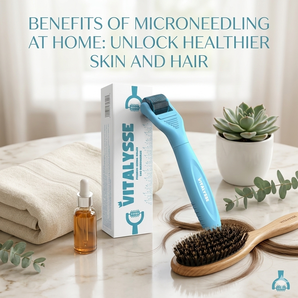 Benefits of Microneedling at Home: Unlock Healthier Skin and Hair