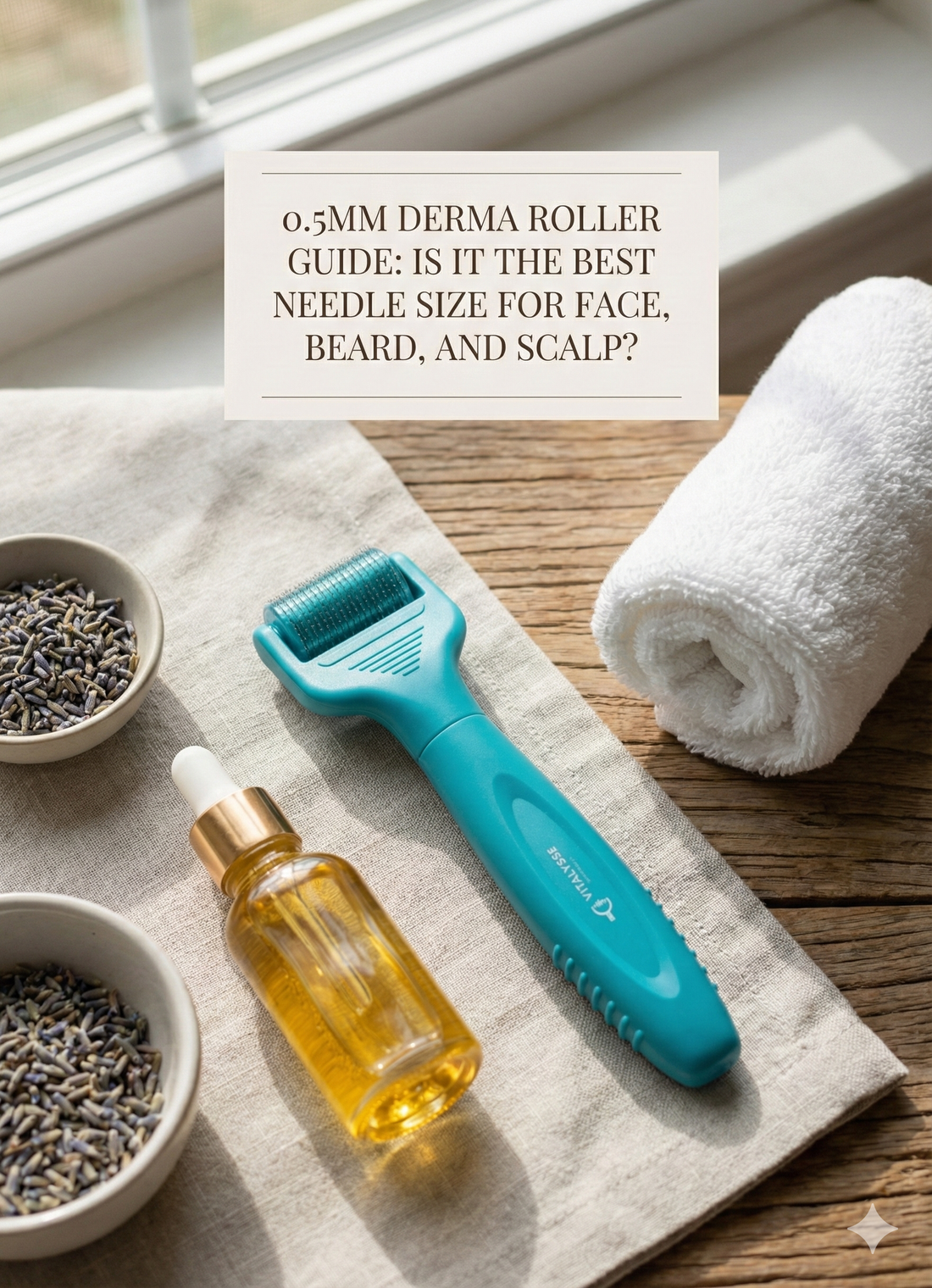 0.5 mm Derma Roller Guide: Is It the Best Needle Size for Face, Beard & Scalp?