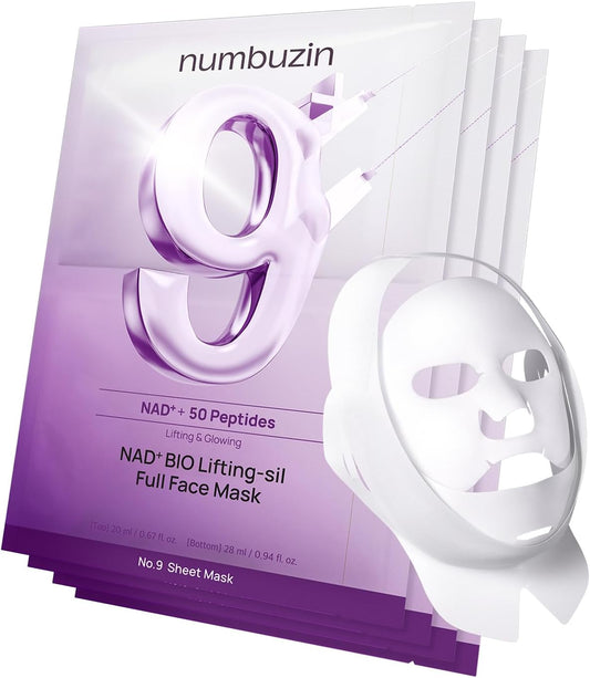 numbuzin No.9+ NAD+ BIO Lifting Full Face Mask