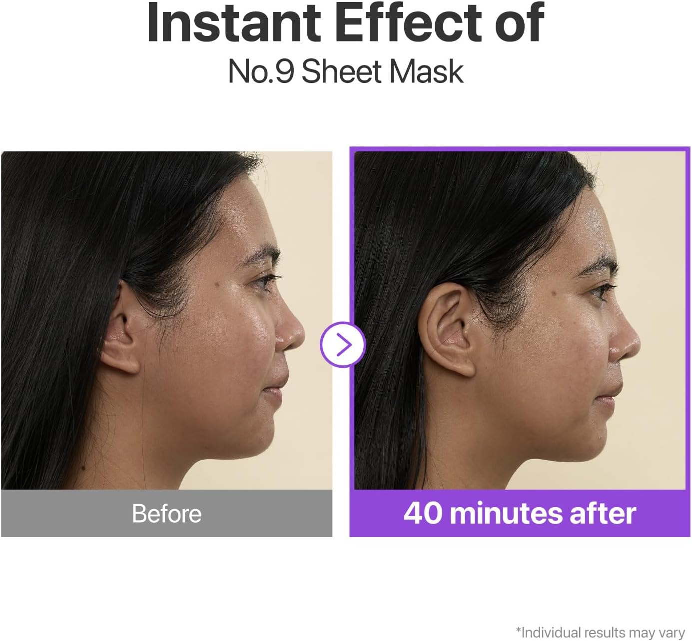 numbuzin No.9+ NAD+ BIO Lifting Full Face Mask