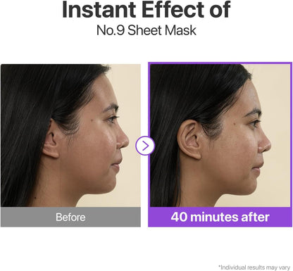 numbuzin No.9+ NAD+ BIO Lifting Full Face Mask